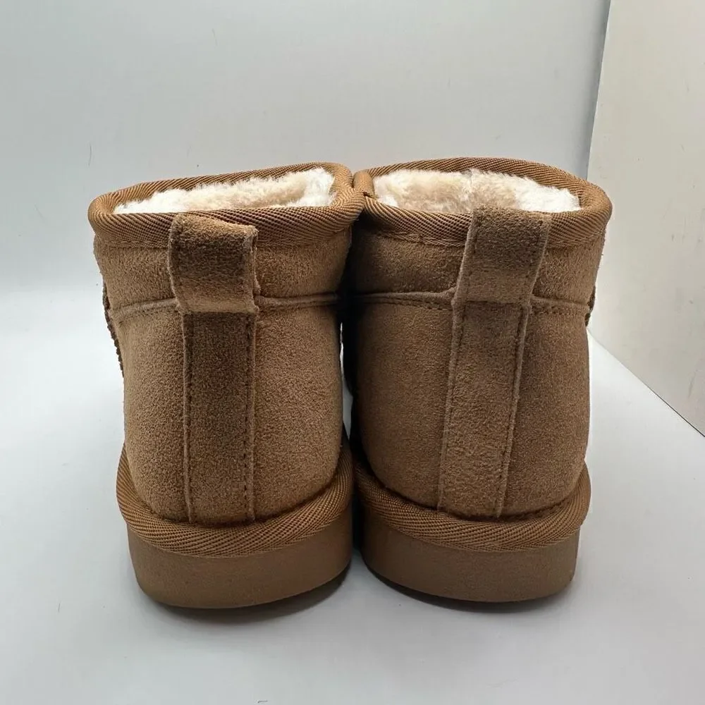 CUSHIONAIRE Women's pull on boot 7 CHESTNUT - Picture 4 of 7